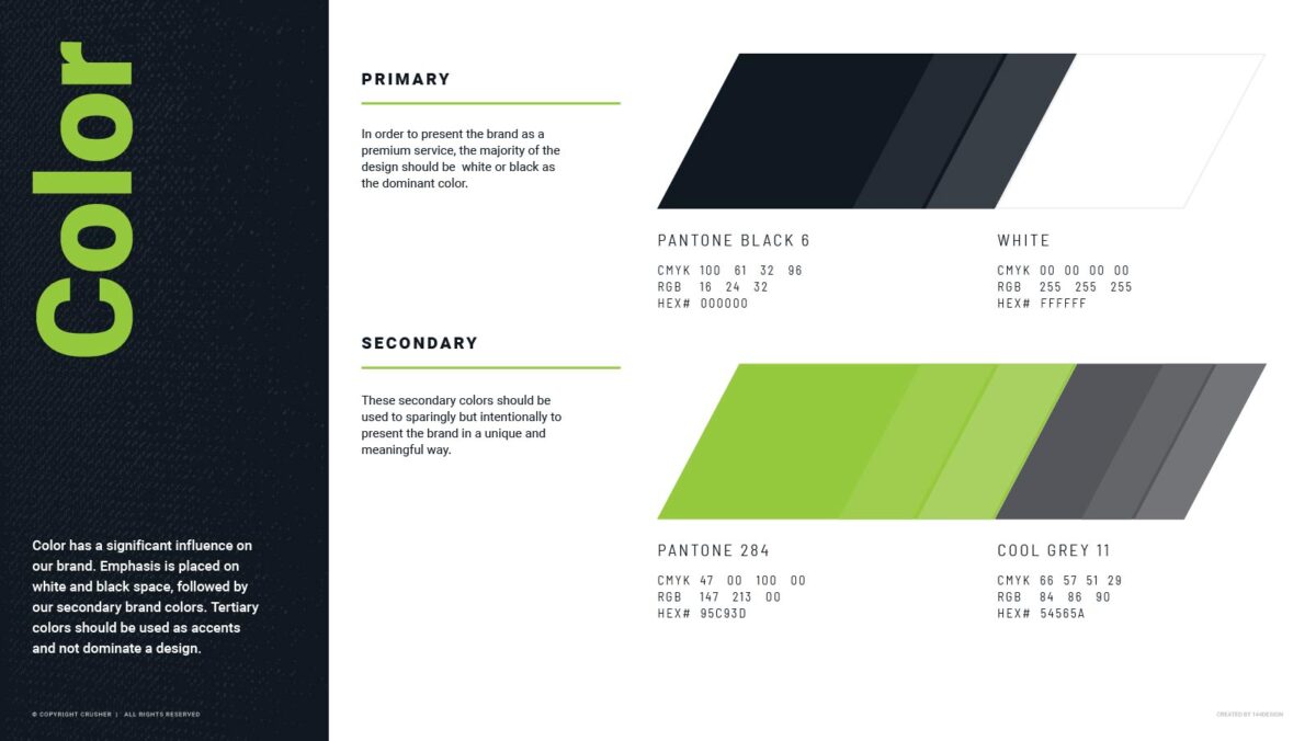 Crusher Fitness + Health 144design